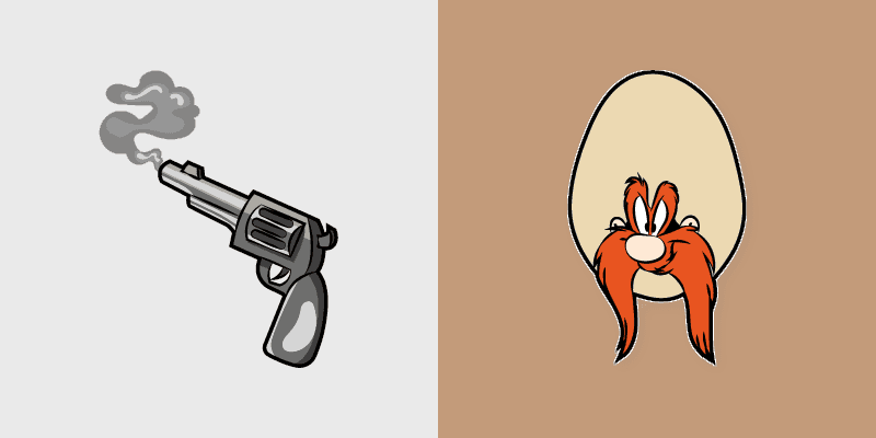 Custom Cursor Pack - Yosemite Sam and Pistol