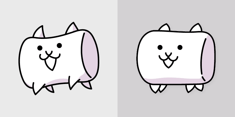 The Battle Cats Marshmallow Cat