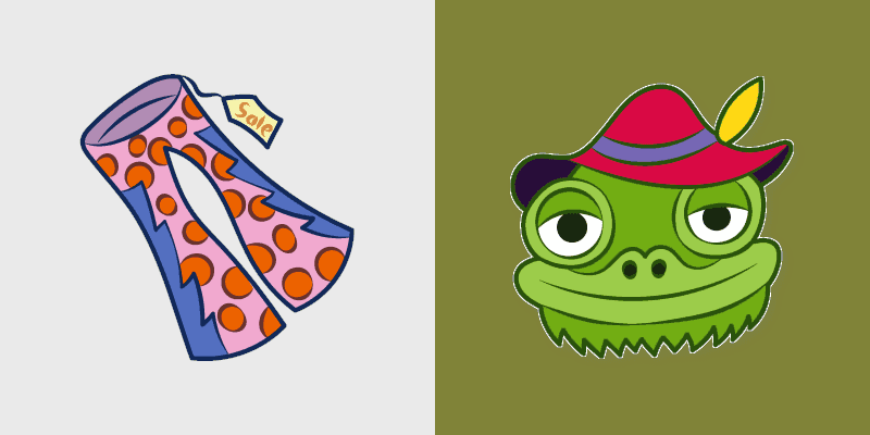 Cute Cursor Collection - PaRappa the Rapper Prince Fleaswallow