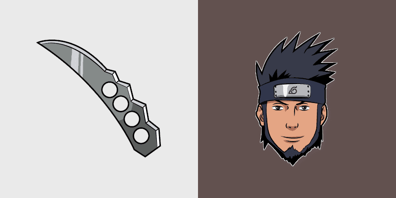 Asuma Sarutobi Custom Cursor Pack