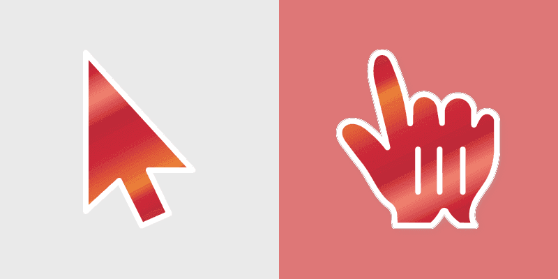 Custom Cursor - Apple Gradient Delight