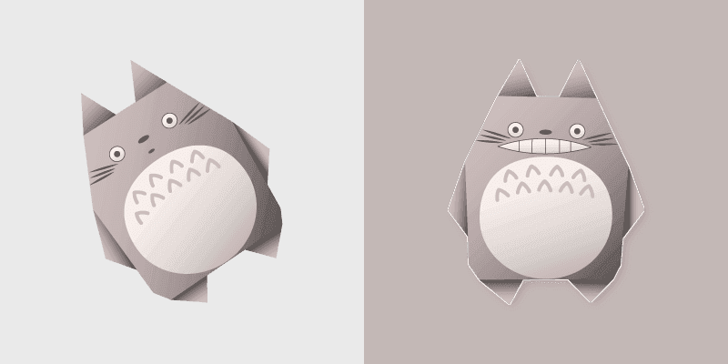 Origami Totoro