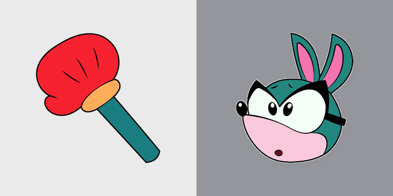 Custom Cursor Pack - OK K.O.! Let's Be Heroes Rippy Roo