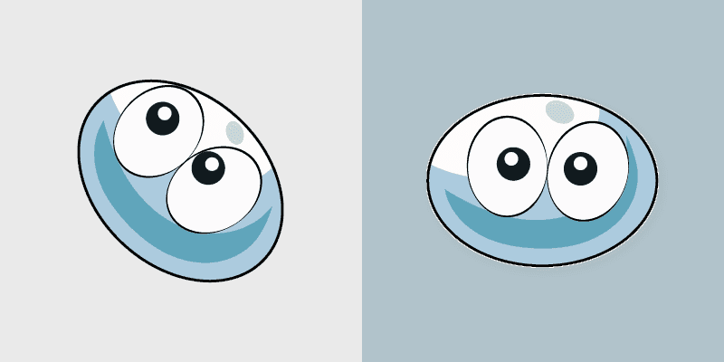 Cute Cursor Pack - Kirby Blue Blob