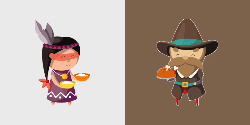 Custom Thanksgiving Cursor Pack