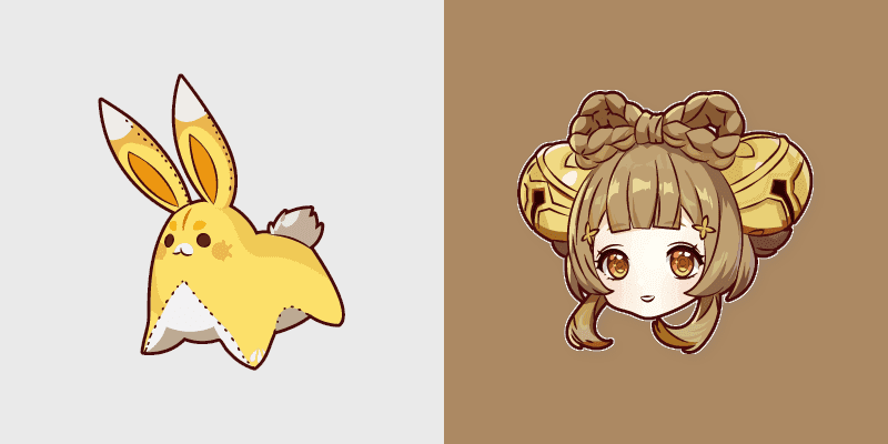 Cute Cursor Pack - Dendro Inspired