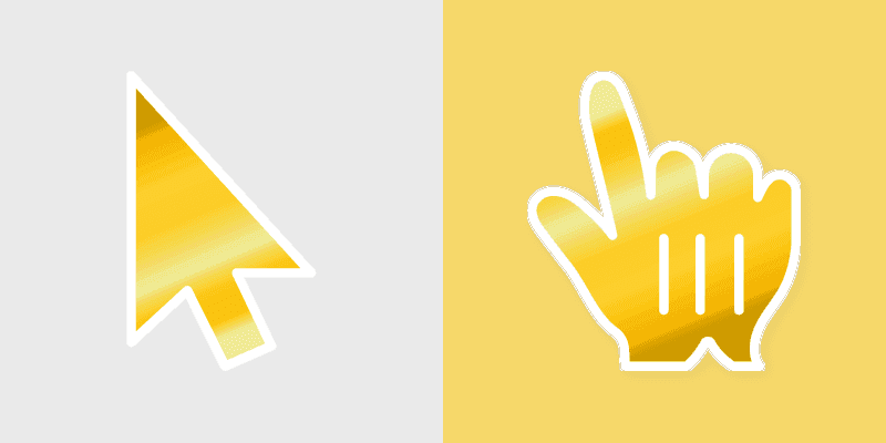 Custom Yellow Pepper Cursor Pack