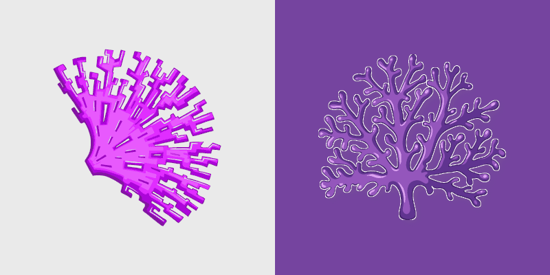 Purple Corals