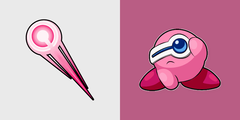 Kirby Laser Cursor Pack