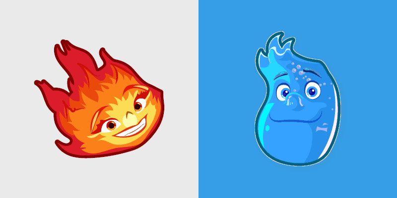 Ember and Wade Cute Cursor Pack
