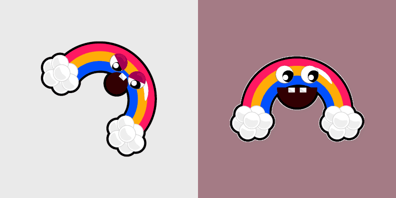 FNaF Chica's Cute Rainbow Magic Cursor Pack