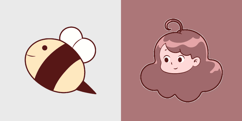Custom Cursor Pack - Bee and PuppyCat