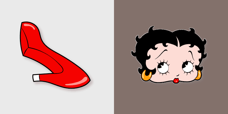 Betty Boop Cute Cursor Pack