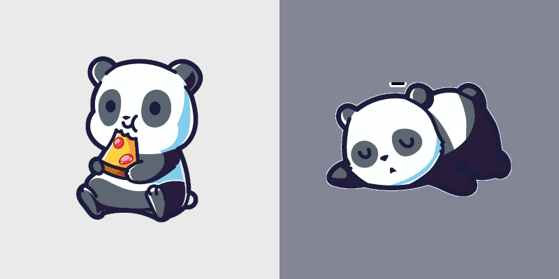 Charming Panda Custom Cursor