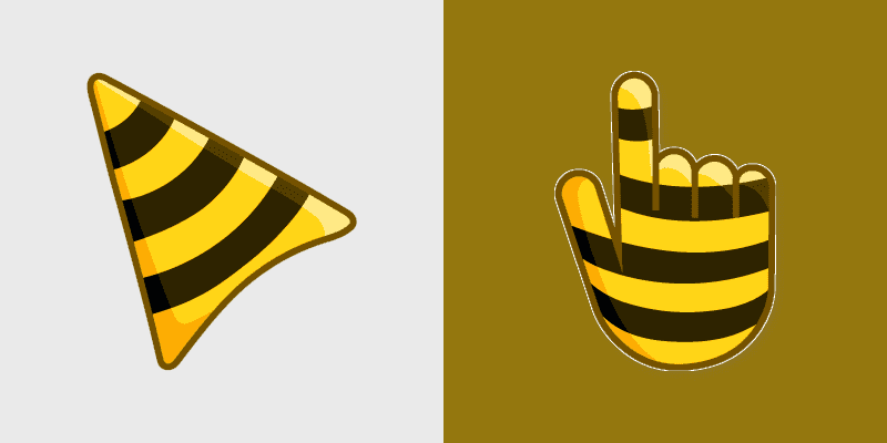 Yellow Black Bee