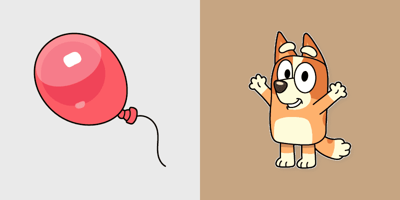 Bluey Bingo Heeler Custom Cursor