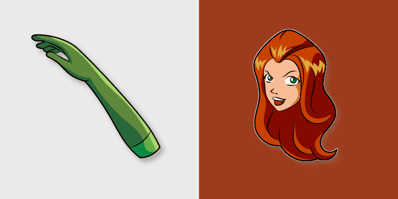 Cute Cursor Samantha - Totally Spies! Mouse Pack