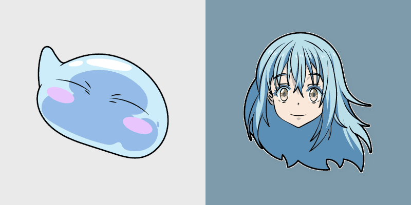 Rimuru Tempest Custom Slime Cursor Pack