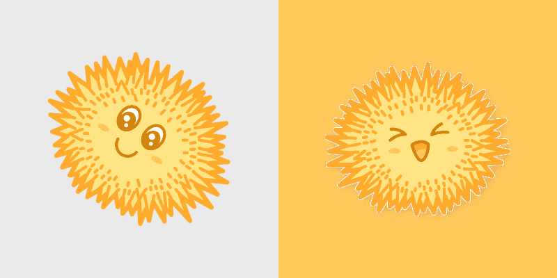 Cute Orange Cursor Pack