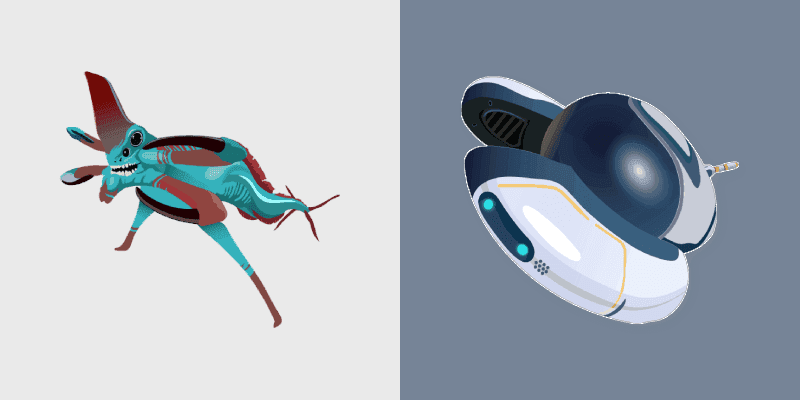 Subnautica Reaper Leviathan Seamoth