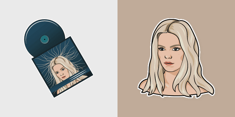 Renee Rapp Cute Cursor Pack