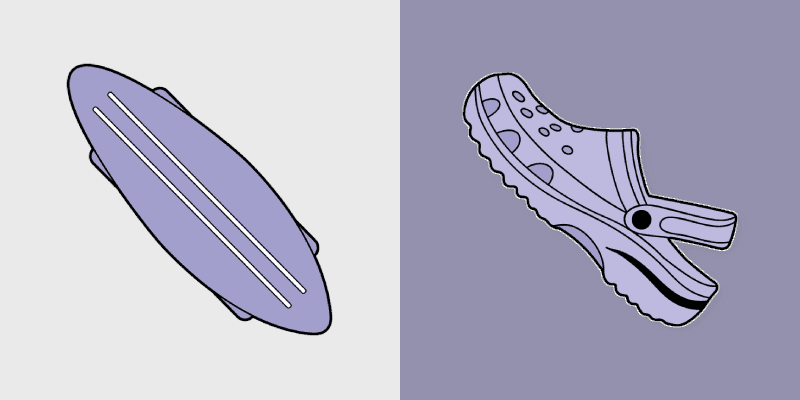 Crocs Penny Board