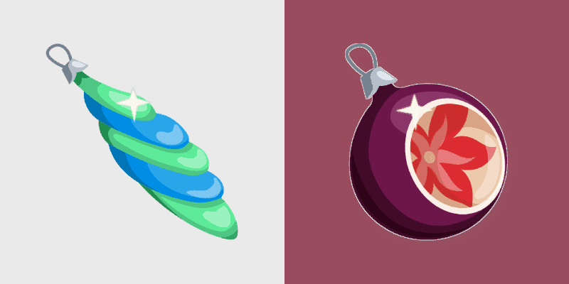 Retro Baubles