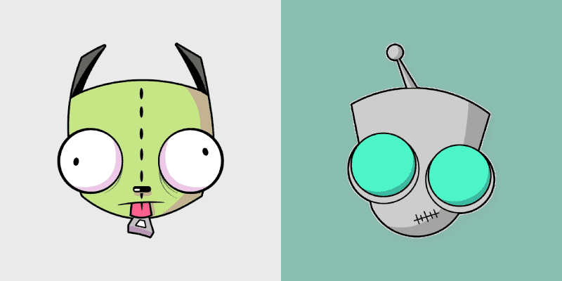 Invader Zim GIR Cute Cursor