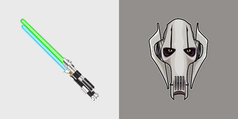 Cute Cursor Grievous Lightsabers