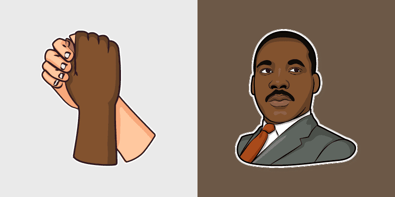 Custom Cursor Pack - Martin Luther King Jr.
