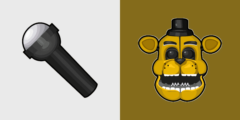 Custom Golden Freddy Cursor Pack