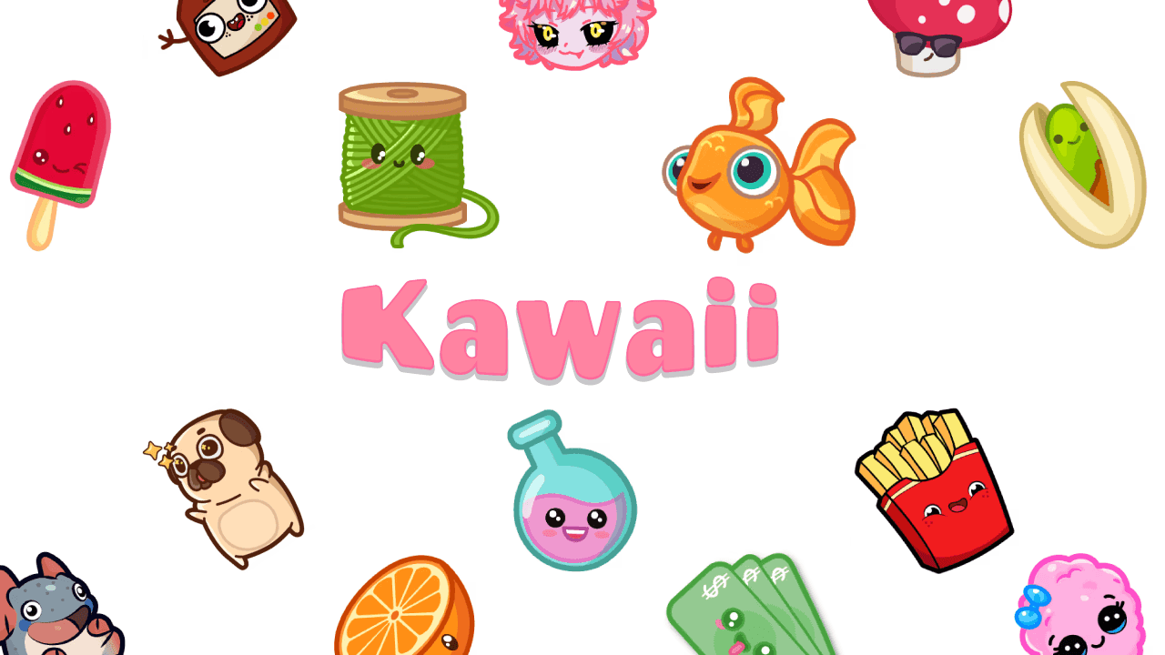 Фон колекції Kawaii