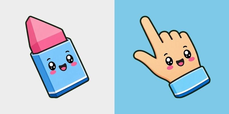 Kawaii Pink Eraser