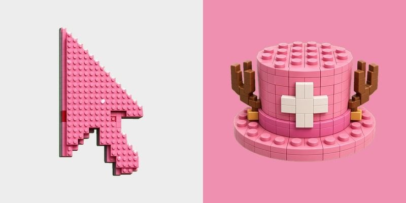 LEGO Chopper Cursor