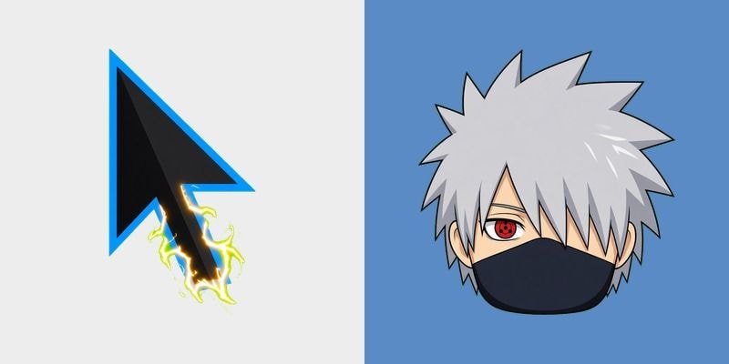 Lightning Sharingan Cursor