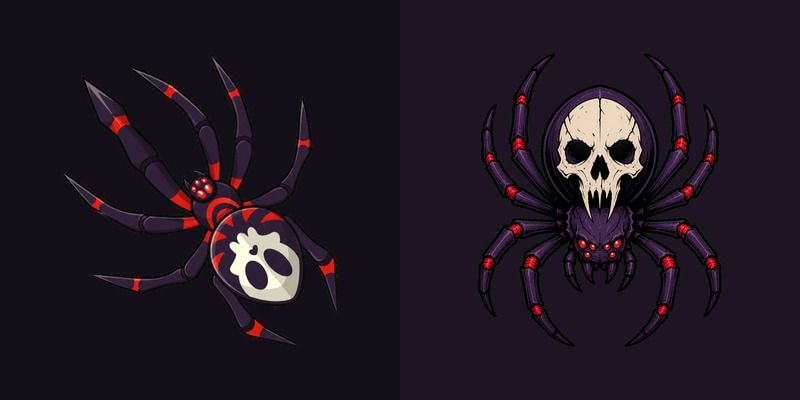 Marvel Spider-Man Skull Spider
