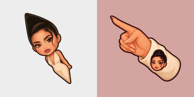 Meme Cute Kylie Jenner Character