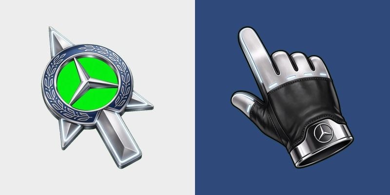 Mercedes Silver Star Cursor