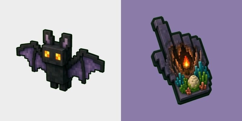 Minecraft Bat Voxel
