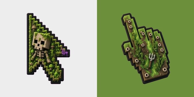 Minecraft Bogged Voxel