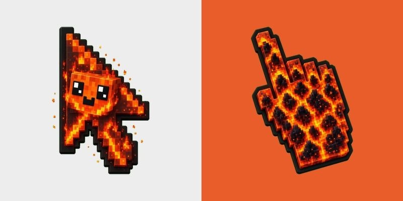 Minecraft Magma Cube Voxel