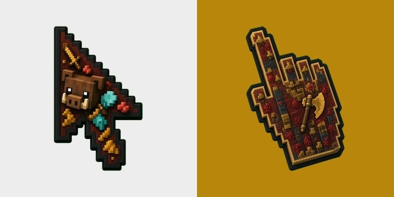 Minecraft Piglin Brute Voxel
