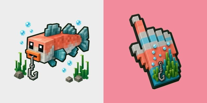 Minecraft Salmon Voxel