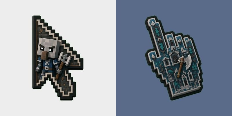 Minecraft Vindicator Voxel