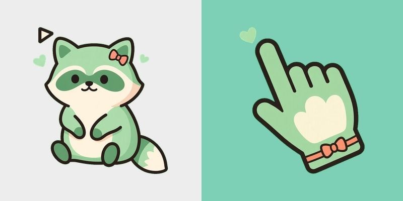 Mint Happy Fox