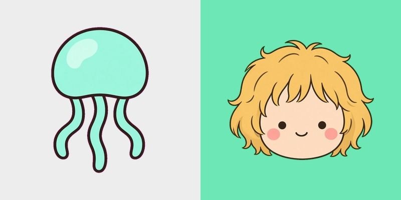 Mint Ponyo Jellyfish