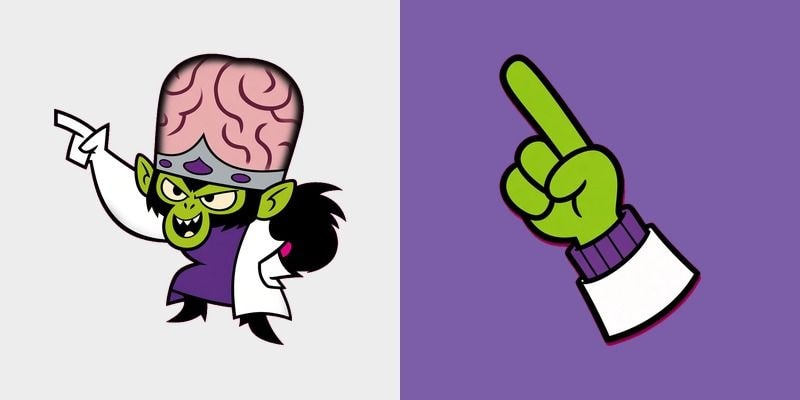Mojo Jojo Powerpuff Cursor