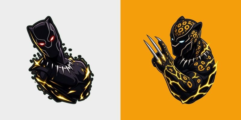 Neon Gold Jaguar