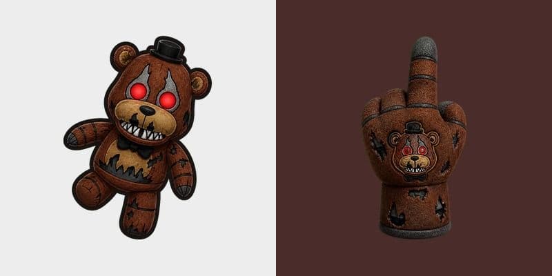 Nightmare Freddy Plush