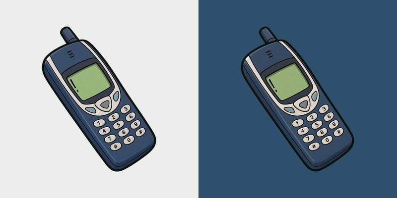 Nokia 5110 and 3210 cursor preview